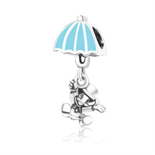 Load image into Gallery viewer, Sterling Silver Dangling Jiminy Cricket Charm
