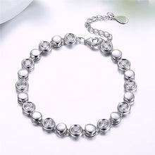Load image into Gallery viewer, Sterling Silver &quot;Sparkling Eternity&quot; Bracelet