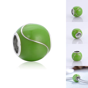 Sterling Silver & Enamel Sports Ball Collection