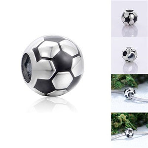 Sterling Silver & Enamel Sports Ball Collection