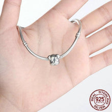 Load image into Gallery viewer, Sterling Silver Clear Eyed Sharpei Bead Charm