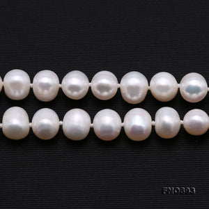 8-9mm Adjustable Cultured Freshwater Pearl Necklace, 37.5 inch long Freshwater Pearl Necklace, Cultured Pearl Necklace, Wedding Jewelry, Bridal Jewelry, Bridal Pearls, Wedding Pearls, Pearl Necklace, 8mm Pearl Necklace, 9mm Pearl Necklace, Freshwater Pearl Necklace, Large Pearls, Freshwater pearls, Classic Pearl Necklace, 100Sterling.com, Wedding Jewelry, Anniversary pearls, Evening Pearls, Daytime Pearls, Fashion Pearls, White Pearls, White Pearl Necklace