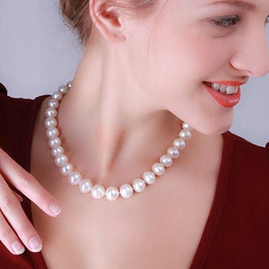 Classic White Freshwater Pearl Necklace, White Pearl Necklace, Pearl Collection, Wedding Jewelry, Bridal jewelry, Bridal Necklace, Pearl Necklace, Luxury Pearls, 100Sterling.com, Sterling Silver and pearls, Small pearls, Pearl Jewelry, Pearls, Pearl Source, Freshwater Pearls, Anniversary Pearls, Birthday Pearls, Birthday Jewelry, Anniversary Jewelry, Quality pearls, Girls Pearls, Communion Pearls, Women's Pearls, Everyday Pearls, Pearl Choker, Real Pearls, Cultured Pearls