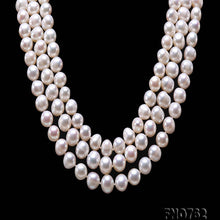 Load image into Gallery viewer, 64 Inch Natural White 8-9mm Baroque Freshwater Pearl Necklace, Freshwater Pearl Necklace, Baroque Pearl Necklace, Long Pearl Necklace, 64 inch necklace, double wrap pearl necklace, triple wrap pearl necklace, 100Sterling.com, Stunning Pearls, Pearls, Anniversary Gift, Women&#39;s Pearl Necklace, Birthday Gift Ideas, Gift Ideas, Baroque Pearls, Bridal Jewelry, Bridesmaid Jewelry Free Shipping Jewelry, Fashion Pearl Jewelry