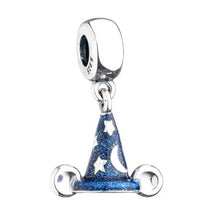 Load image into Gallery viewer, Sterling Silver Dangling Magical Fantasia Hat Bead Charm