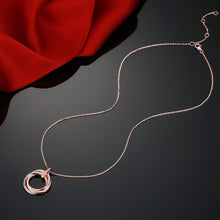 Load image into Gallery viewer, Sterling Silver Three Circle Necklace