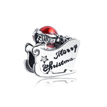 Load image into Gallery viewer, Colorful Sterling Silver Christmas Bead Charm Collection - 10 Designs