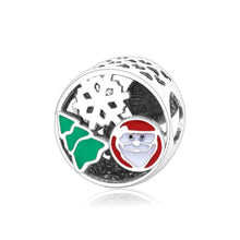 Load image into Gallery viewer, Colorful Sterling Silver Christmas Bead Charm Collection - 10 Designs