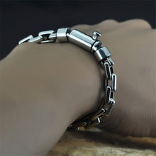 Load image into Gallery viewer, Hand-made Solid Thai Sterling Silver Chain Link Bracelet