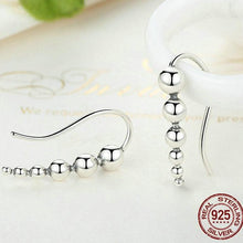 Load image into Gallery viewer, Sterling Silver Six Connections Ball Earrings