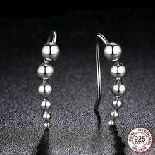 Load image into Gallery viewer, Sterling Silver Six Connections Ball Earrings