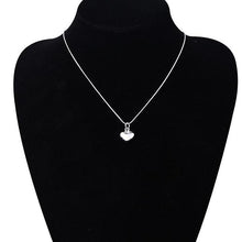 Load image into Gallery viewer, Sterling Silver Heart Pendent Necklace